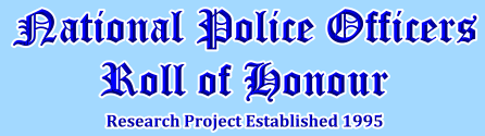 National Police Officers Roll of Honour